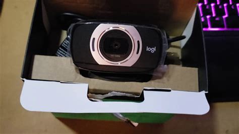 Logitech C615 Portable Hd Cam Unboxing Youtube