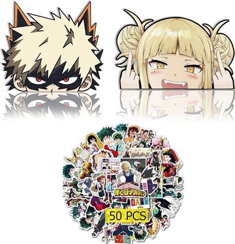 Buy Moriso My Hero Academia Car Decals Anime Pcs With Anime Mha