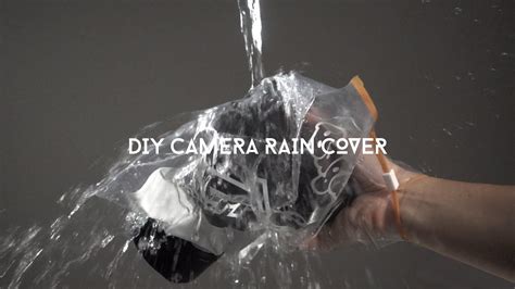 Diy Camera Rain Cover Tutorial Youtube