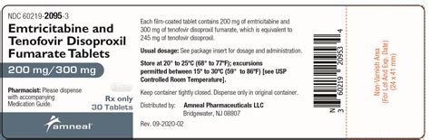 Dailymed Emtricitabine And Tenofovir Disoproxil Fumarate Tablet Film Coated