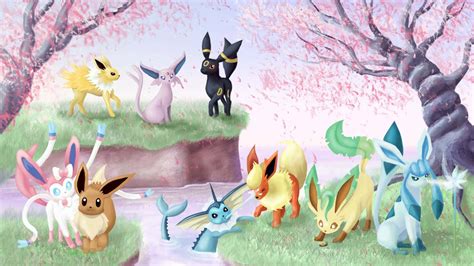 [200+] Eevee Evolutions Wallpapers | Wallpapers.com