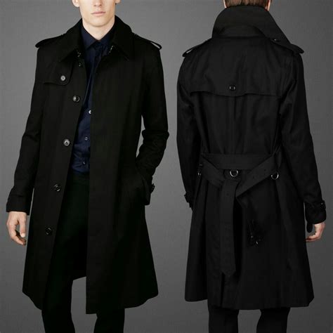 Pin By Isabela 22 On Bohe Trench Coat Men Trench Coat Black Mens Coats