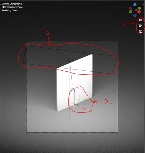 how to open camera view in blender