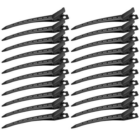 Hair Clips For Styling Sectioning 24pack Metal Duck Bill Clips For Women Alligator Hair Clip