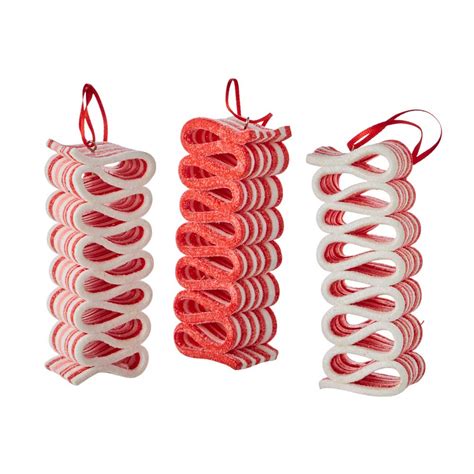 Peppermint Ribbon Candy Ornament 3 Styles Candy And Sugar Themed