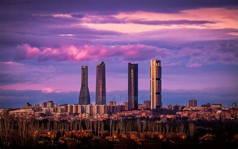 El Skyline De Madrid Es De Las Vistas Más Reconocibles De La Capital