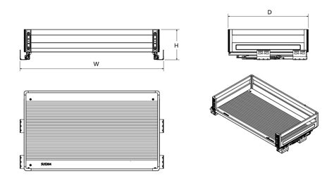 Stainless Steel Three Side Basket Maxave