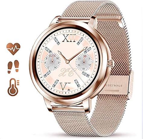 DOOK TWFJEL Montre Connectée pour Femme Bluetooth Smartwatch IP67