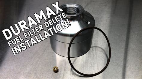 Duramax Fuel Filter Delete Installation Youtube