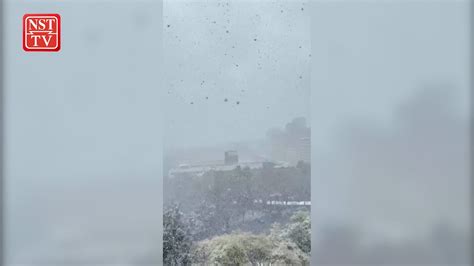 Johannesburg Residents Wake Up To First Snowfall In More Than A Decade