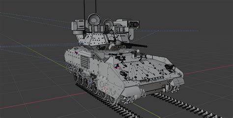 3d M2 Bradley Model Turbosquid 1743254