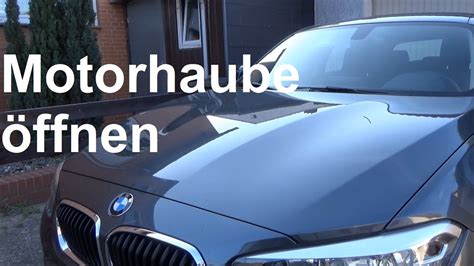 Er Bmw Motorhaube Ffnen Bmw Open The Bonnet Hood Youtube