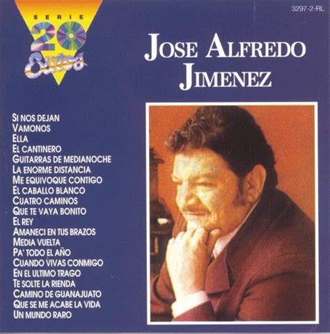 Serie 20 Exitos: Jose Alfredo Jimenez: Jimenez, Jose Alfredo: Amazon.ca ...