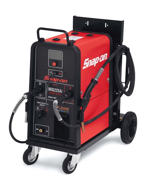 Snap On Mig225ai Twin Torch Synergic Double Pulse Mig Welder