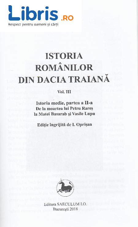 Pdf Xvt Istoria Pictura Romaxnor Din Daciatraiana Romanilor Din