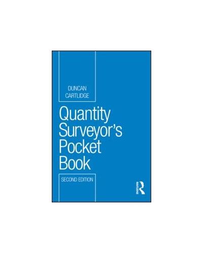 Quantity Surveyors Pocket Book 2nd Edition Quantity Surveying