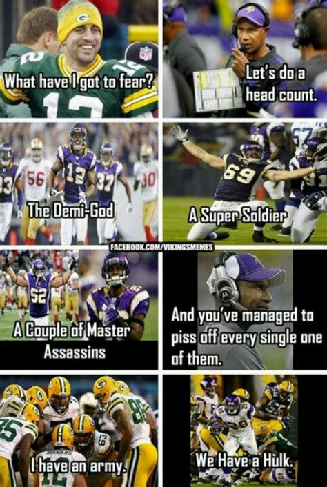 Lol...... Def hate Aaron Rodgers Packers Vs Vikings, Vikings Fan ...