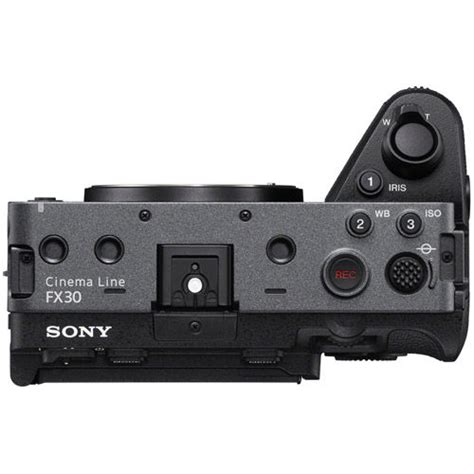 Sony FX30 Cinema Line Super 35 Camera With XLR Handle Unit ILMEFX30