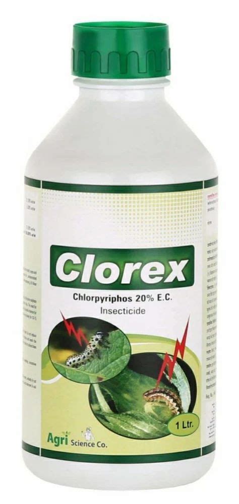 Clorex Chlorpyrifos 20 Ec Chlorpyriphos Bottle At Rs 270litre In Siwan