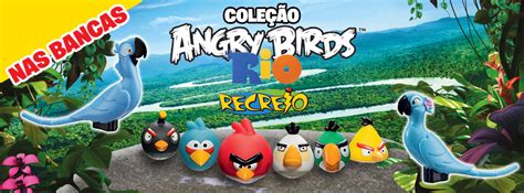 revista recreio ( brindes ): angry birds rio 2