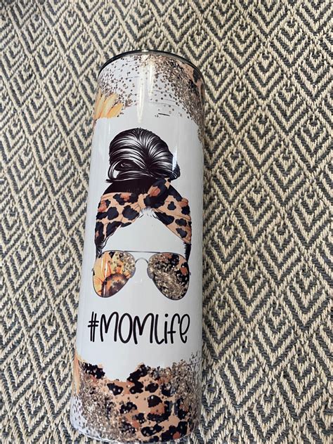 Momlife Tumbler Sunflower Tumbler Grannylife Tumbler Etsy Uk