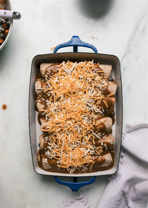 Vegetarian Black Bean Enchiladas A Cozy Kitchen