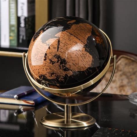 Globe Terrestre Globe D Coration De Bureau Antique Globe Ducatif