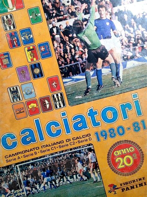 CALCIATORI PANINI 1980 81 Figurina Sticker N 7 COVER 1973 74 1974