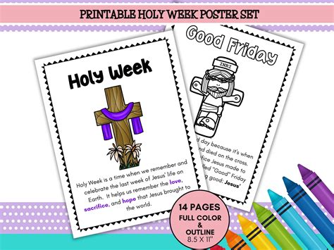 Last Supper Craft Bible Story Activity Holy Week Printable Sunday