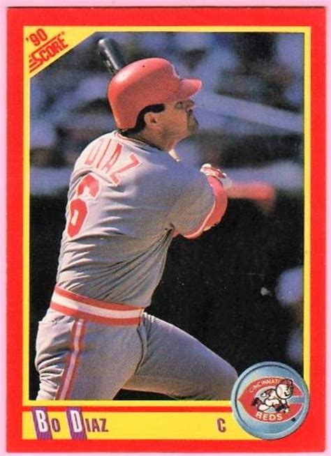 Baudilio Diaz Trading Card Database Cincinnati Reds