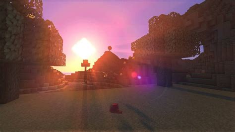 Minecraft Sunset With Mo Creatures And Seus Youtube