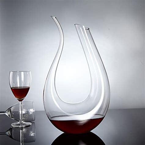 Wine Decanters Decanter L U Shape Classic Carafe Hand Blown