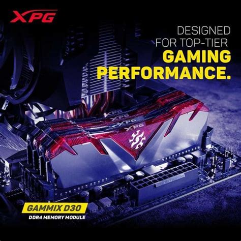 Jual ADATA DDR4 XPG GAMMIX D30 RED PC24000 3000MHz 16GB 2X8GB