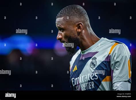 Madrid Spanien November Antonio Rudiger Von Real Madrid Vor Dem