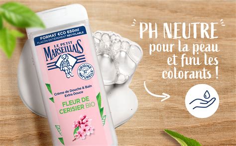 Le Petit Marseillais Cr Me De Douche Bain Extra Douce Fleur De