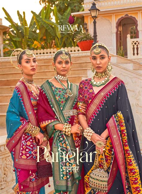 Rewaa Presents Panetar R To R Indian Traditional Wear Smooth