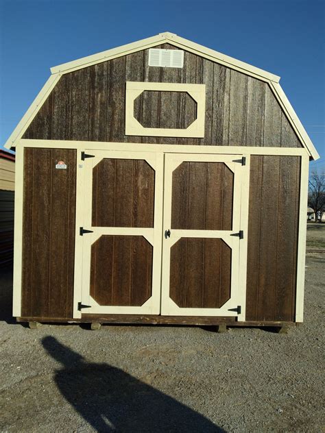 12x24 Lofted Barn Derksen Portable Buildings M D Enterprises