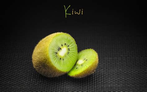 Wallpaper Kiwi, Green, Black Background - Kiwifruit - 1920x1200 ...