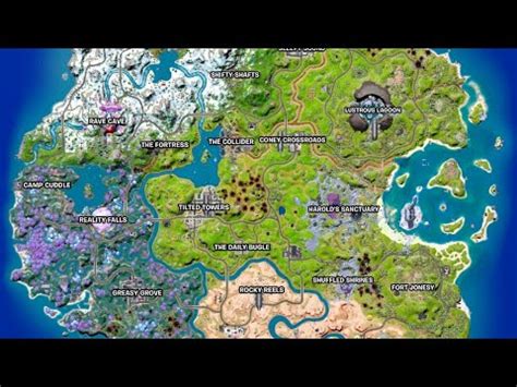 The ULTIMATE Fortnite Chapter 3 Map Fortnite Map Concept YouTube