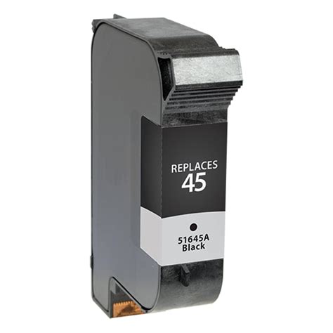 HP 45 Ink Cartridge - HP Remanufactured (Black)