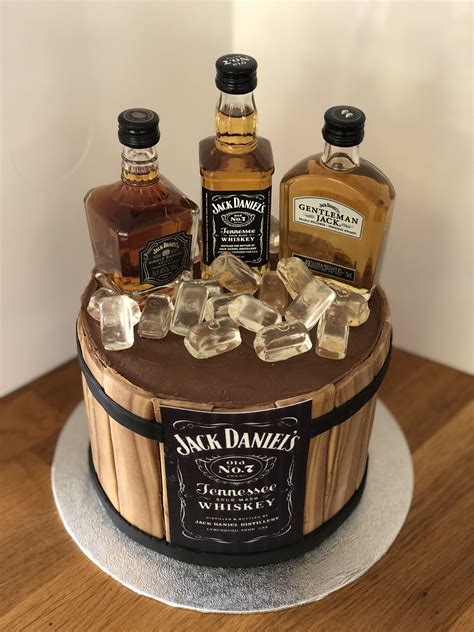 Jack Daniels Birthday Cake Loved Making This One 💕 Whiskey Cake