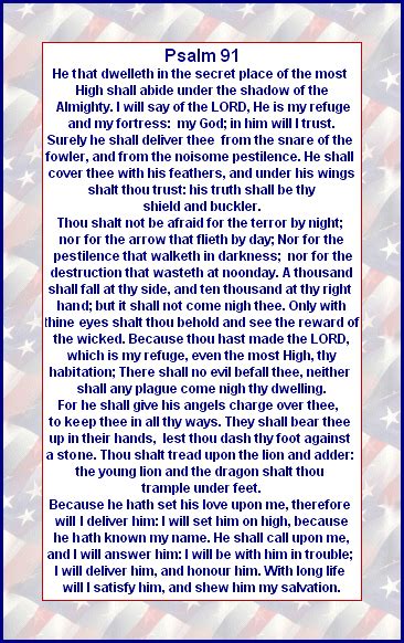 Psalm 91 Salmo 91 Tagalog Image Salmo 91 1 16 Ang Sinumang Nananahan