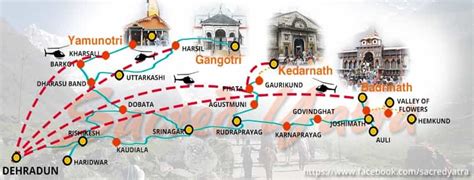 How To Reach Chardham Char Dham Yatra Route Map Devendra Singh Blog