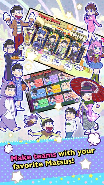 Osomatsu San Hesokuri Wars Smartphone Game Gets International Release