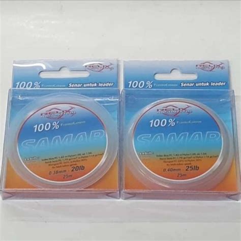 jual senar leader relix nusantara samar  fluoro carbon lbs keatas