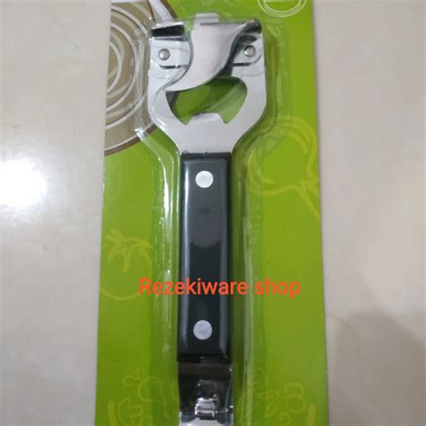 Jual Can Bottle Opener Alat Pembuka Kaleng Manual Stainless Steel