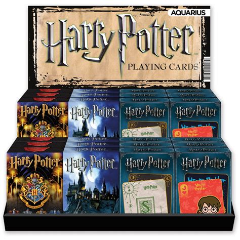 Buy Harry Potter Assorted Playing Cards Display in wholesale online!