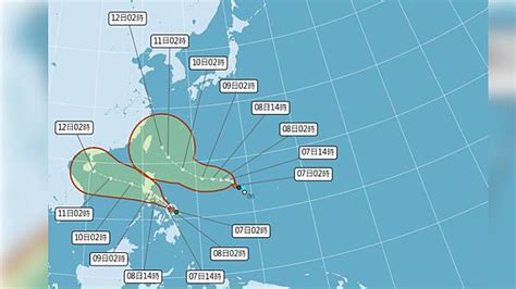 雙颱共舞？康森颱風朝海南島 熱帶低壓週五逼近台灣 Tvbs Line Today