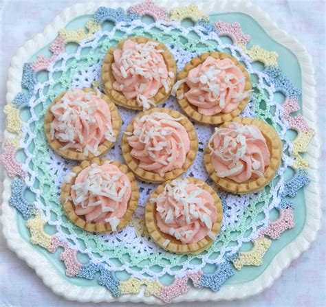 Pink Piccadilly Pastries Minute Pink Coconut Tarts