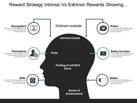 Reward Strategy Intrinsic Vs Extrinsic Rewards Showing Recognition And